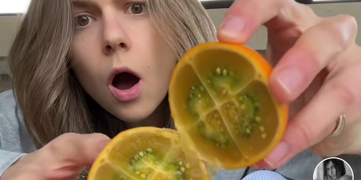 I frutti insoliti protagonisti di Tik Tok